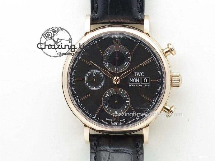 MIROTIME 1229 TechFriendly Aquatimer SS IW3290 RSF 1:1 Best Edition Black Dial on Black Rubber Strap A 7076